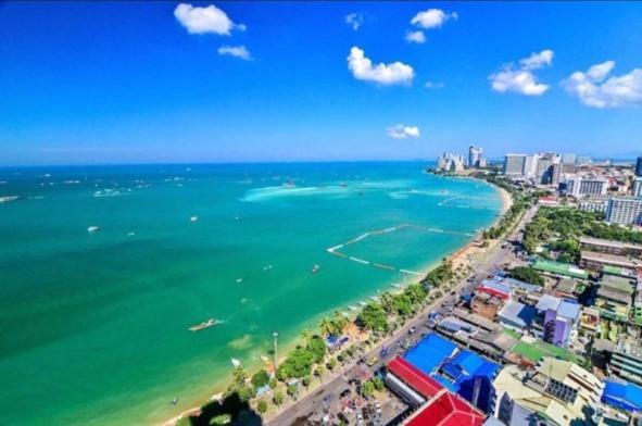 Thebase Condo 14F & Infinity Pool Pattaya Exterior photo